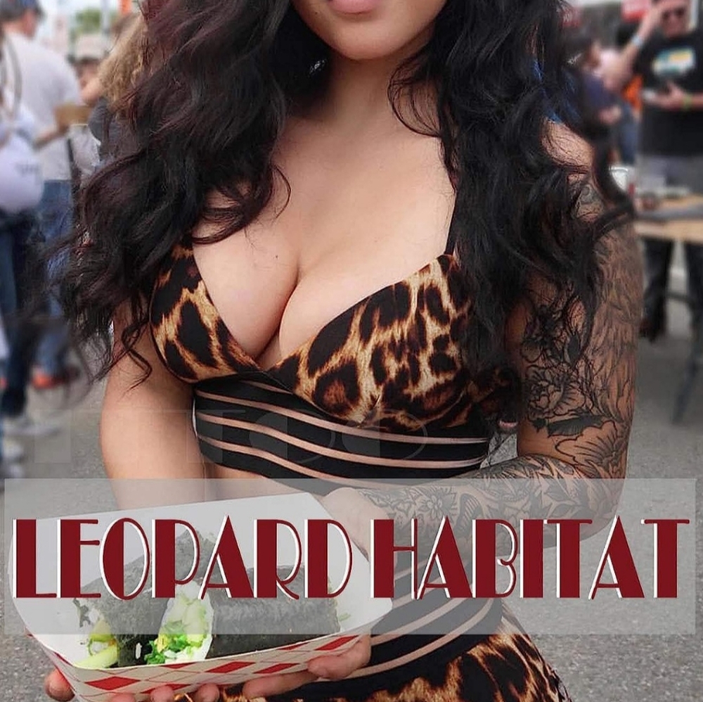 NWOT Leopard Print Fashion Bralet, Size L